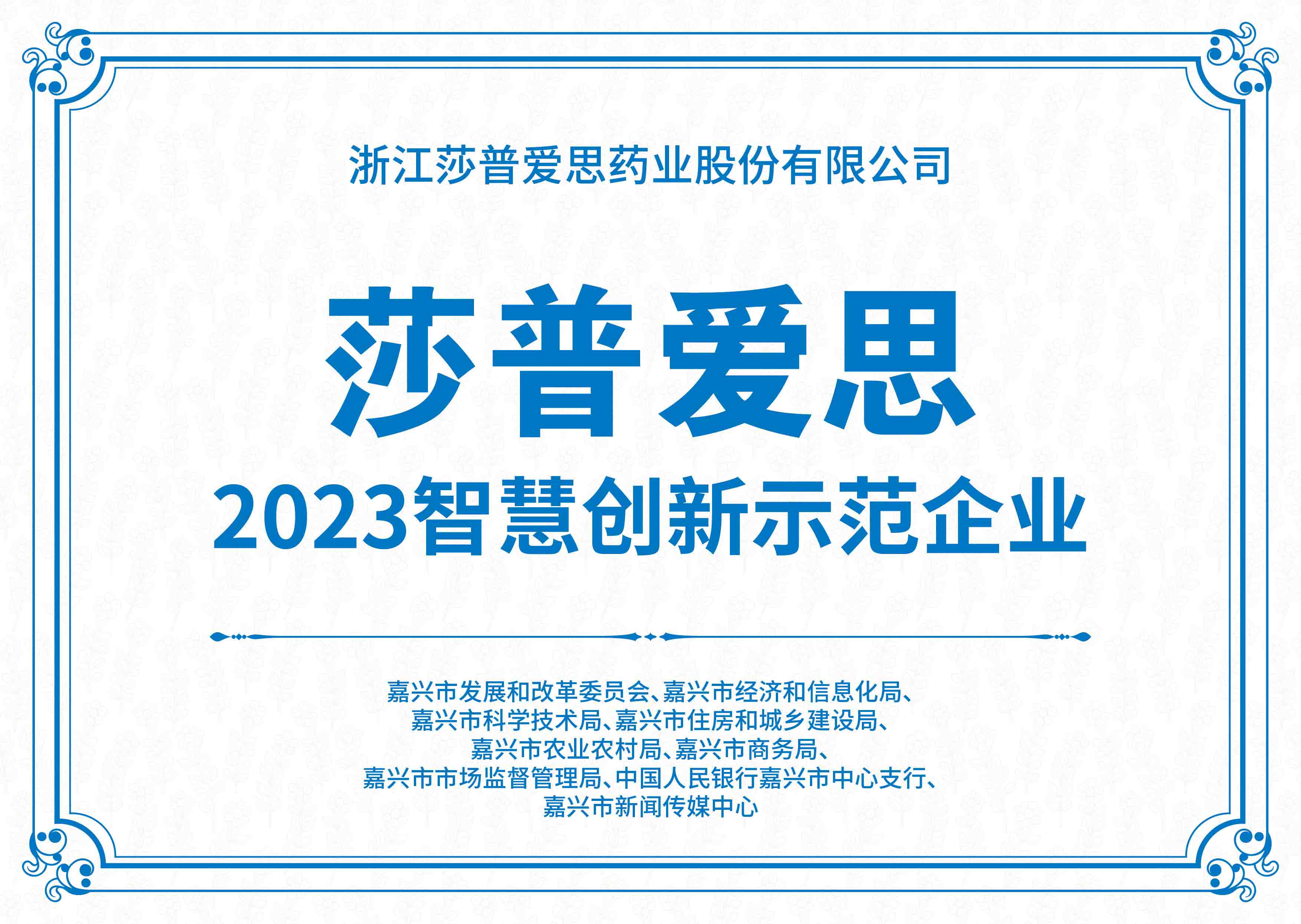 智慧創新示范企業